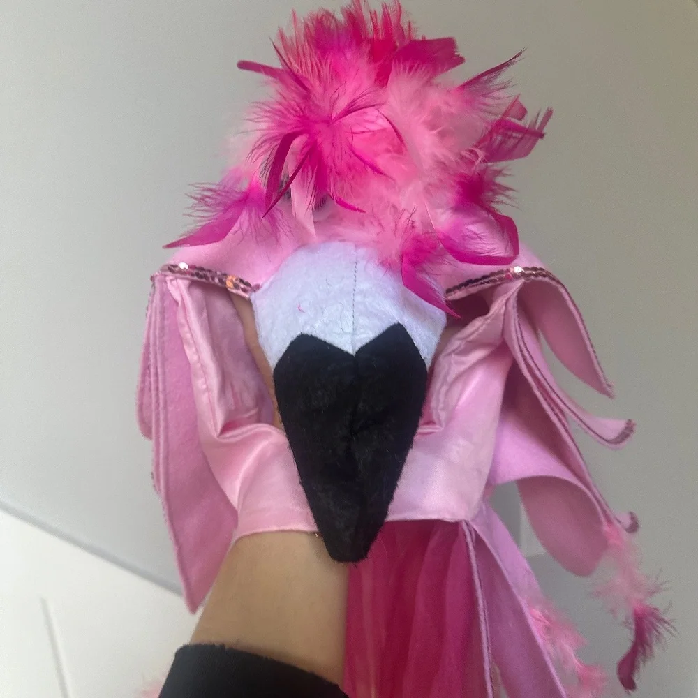 Flamingo Headpiece Halloween Costume